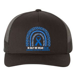 In July We Wear Blue Juvenile Arthritis Yupoong Adult 5-Panel Trucker Hat