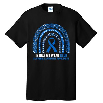 In July We Wear Blue Juvenile Arthritis Tall T-Shirt