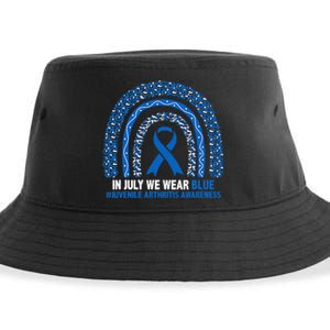 In July We Wear Blue Juvenile Arthritis Sustainable Bucket Hat