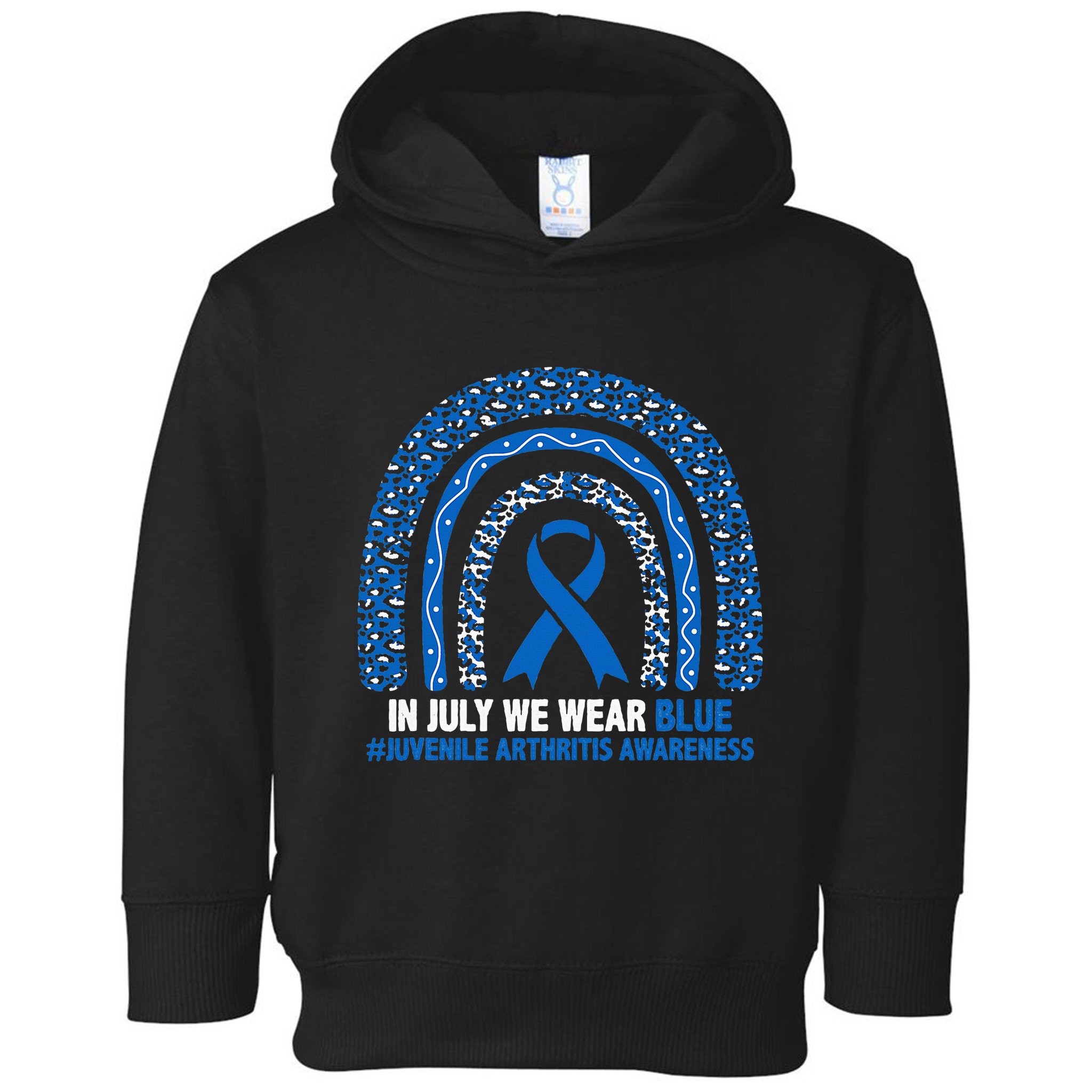 In July We Wear Blue Juvenile Arthritis Toddler Hoodie