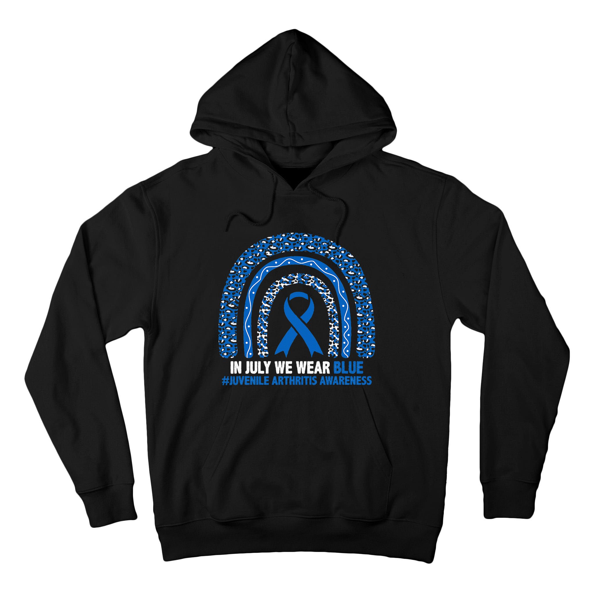 In July We Wear Blue Juvenile Arthritis Tall Hoodie