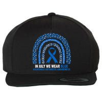 In July We Wear Blue Juvenile Arthritis Wool Snapback Cap