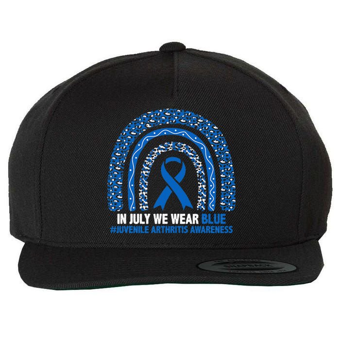 In July We Wear Blue Juvenile Arthritis Wool Snapback Cap