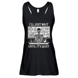 ILl Just Wait Until ItS Quiet Ladies Essential Flowy Tank