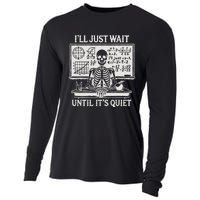 ILl Just Wait Until ItS Quiet Cooling Performance Long Sleeve Crew