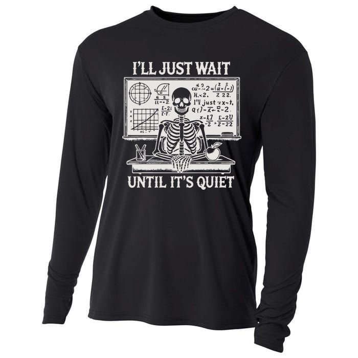 ILl Just Wait Until ItS Quiet Cooling Performance Long Sleeve Crew