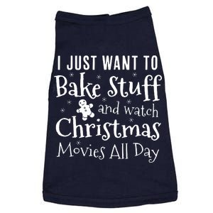 I Just Want To Bake Stuff And Watch Christmas Doggie Tank