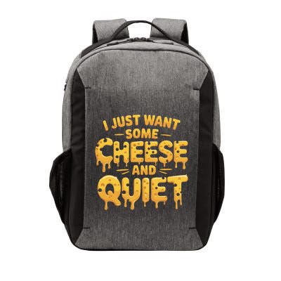 I Just Want Some Cheese And Quiet Usa Funny Vector Backpack