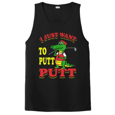 I Just Want To Putt Mini Golf PosiCharge Competitor Tank