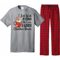 I Just Want To Drink Hot Cocoa And Watch Christmas Movies Pajama Set