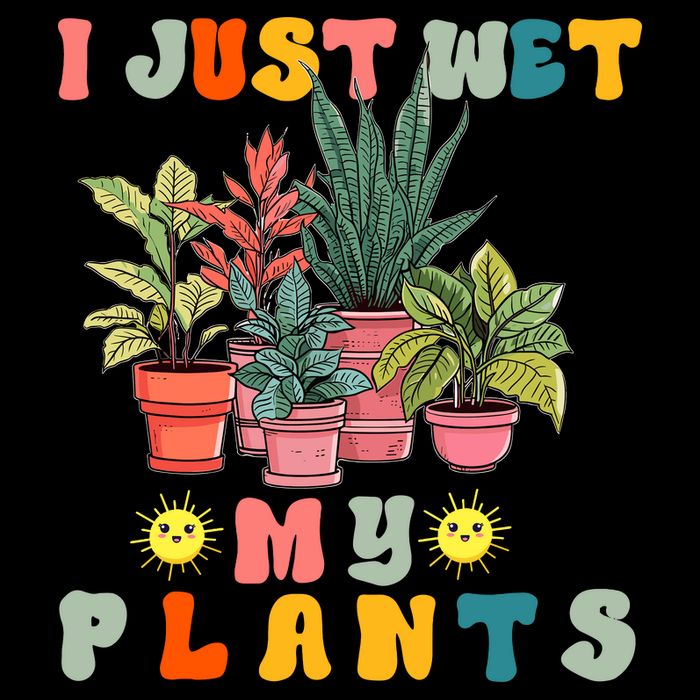 I Just Wet My Plants Funny Gardener Gardening Lover Wo Impact Tech Backpack