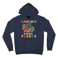 I Just Wet My Plants Funny Gardener Gardening Lover Wo Tall Hoodie