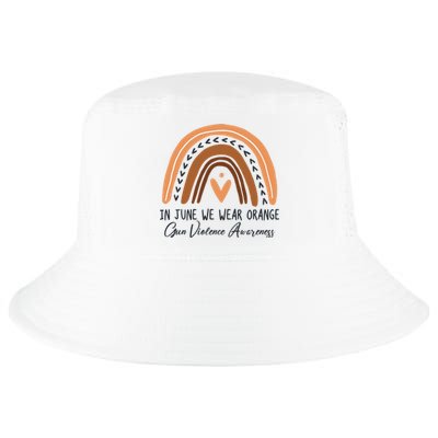 In June We Wear Orange Gun Violence Awareness Rainbow Cool Comfort Performance Bucket Hat