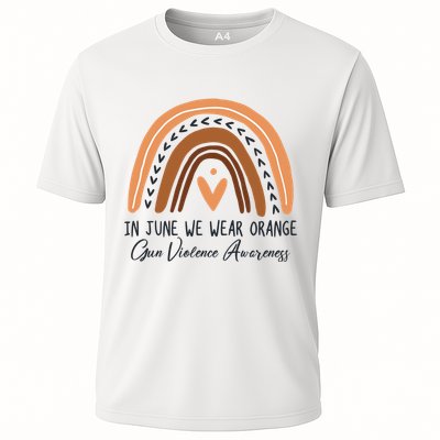 In June We Wear Orange Gun Violence Awareness Rainbow Performance Shirt