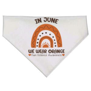 In June Wear Orange Gun Violence Awareness USA-Made Doggie Bandana