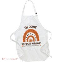 In June Wear Orange Gun Violence Awareness Apron