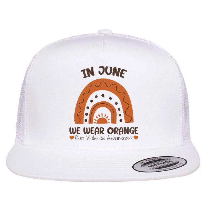 In June Wear Orange Gun Violence Awareness Flatbill Hat