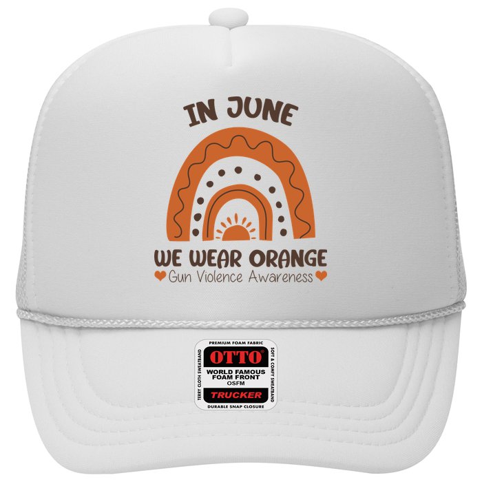 In June Wear Orange Gun Violence Awareness Trucker Hat