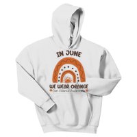 In June Wear Orange Gun Violence Awareness Kids Hoodie