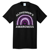 In June We Wear Purple Alzheimer Awareness Tall T-Shirt