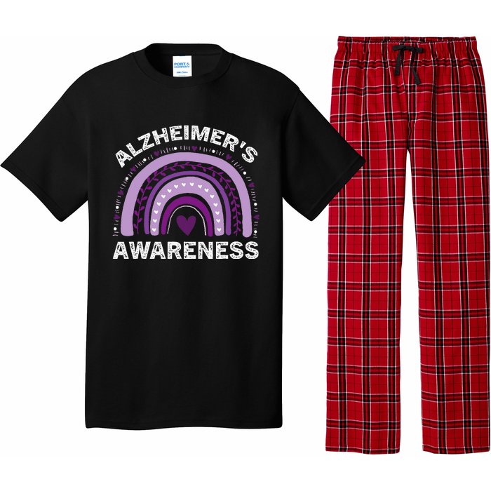 In June We Wear Purple Alzheimer Awareness Pajama Set