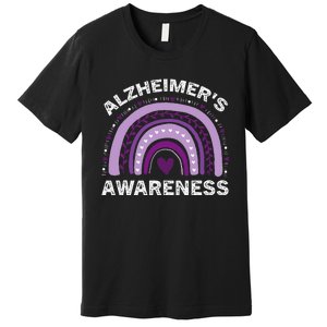 In June We Wear Purple Alzheimer Awareness Premium T-Shirt