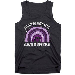 In June We Wear Purple Alzheimer Awareness Tank Top