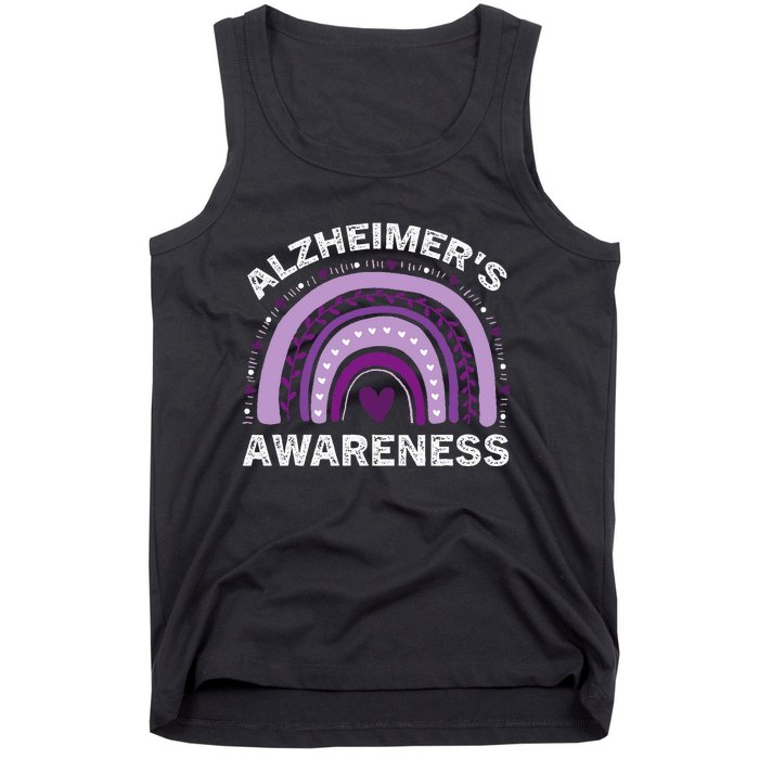 In June We Wear Purple Alzheimer Awareness Tank Top