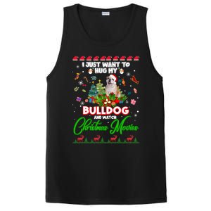 I Just Want To Hug My Bulldog And Watch Christmas Movies Meaningful Gift PosiCharge Competitor Tank