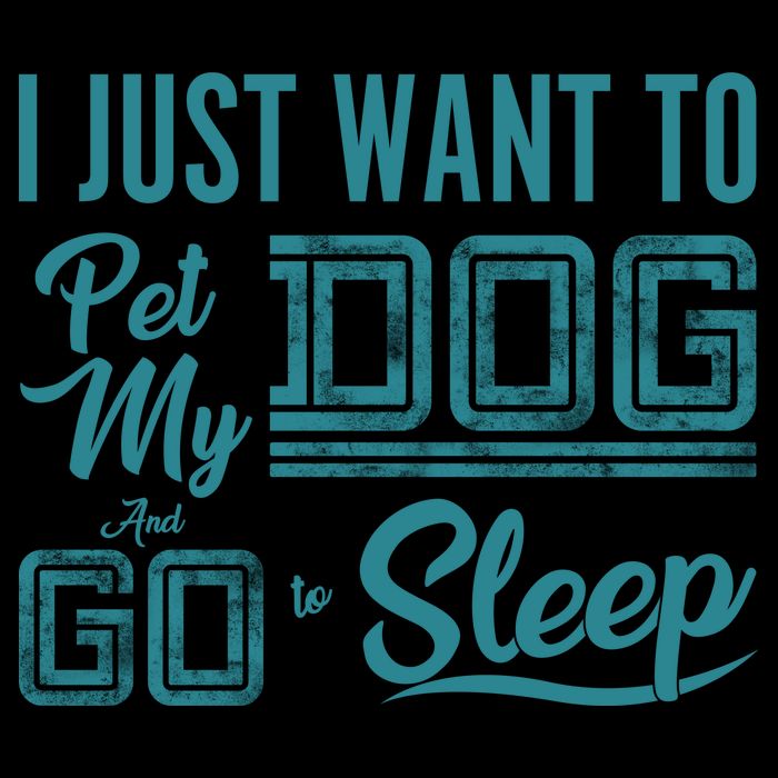 I Just Want To Pet My Dog And Sleep Impact Tech Backpack