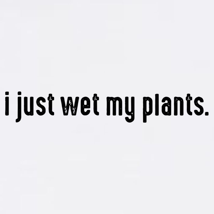 I Just Wet My Plants White Gardening For Gardeners Adult Drive Performance Visor