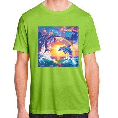 I Just Wanna Be Part Of Your Symphony Symphony Dolphin Meme Adult ChromaSoft Performance T-Shirt