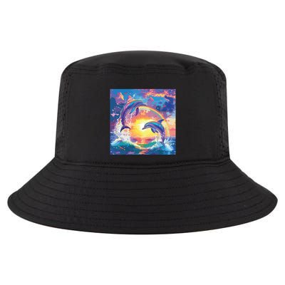 I Just Wanna Be Part Of Your Symphony Symphony Dolphin Meme Cool Comfort Performance Bucket Hat