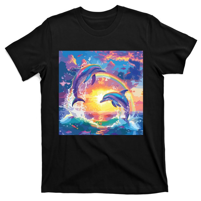 I Just Wanna Be Part Of Your Symphony Symphony Dolphin Meme T-Shirt