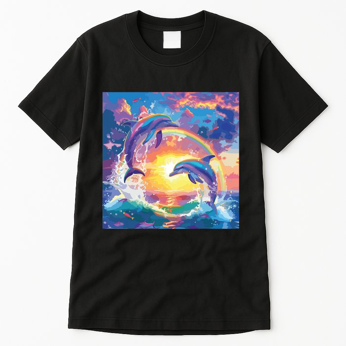 I Just Wanna Be Part Of Your Symphony Symphony Dolphin Meme Tall T-Shirt