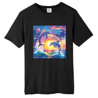 I Just Wanna Be Part Of Your Symphony Symphony Dolphin Meme Tall Fusion ChromaSoft Performance T-Shirt