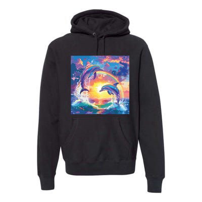 I Just Wanna Be Part Of Your Symphony Symphony Dolphin Meme Premium Hoodie