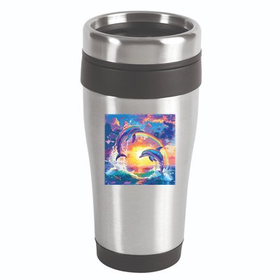 I Just Wanna Be Part Of Your Symphony Symphony Dolphin Meme 16oz Travel Tumbler
