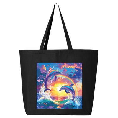 I Just Wanna Be Part Of Your Symphony Symphony Dolphin Meme 25L Jumbo Tote