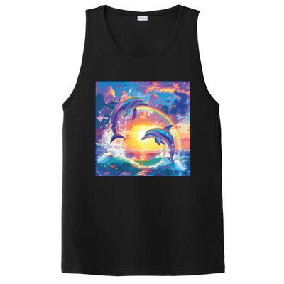 I Just Wanna Be Part Of Your Symphony Symphony Dolphin Meme PosiCharge Competitor Tank