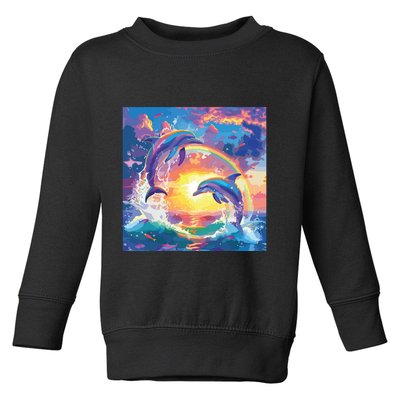 I Just Wanna Be Part Of Your Symphony Symphony Dolphin Meme Toddler Sweatshirt