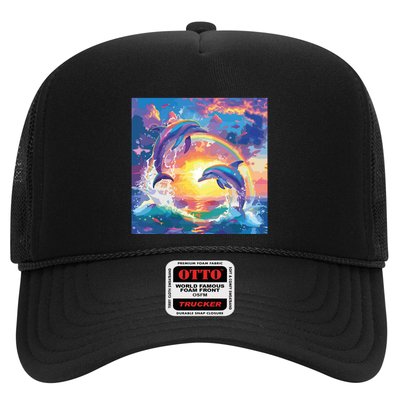 I Just Wanna Be Part Of Your Symphony Symphony Dolphin Meme Trucker Hat