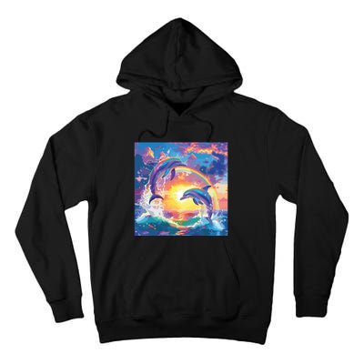 I Just Wanna Be Part Of Your Symphony Symphony Dolphin Meme Tall Hoodie