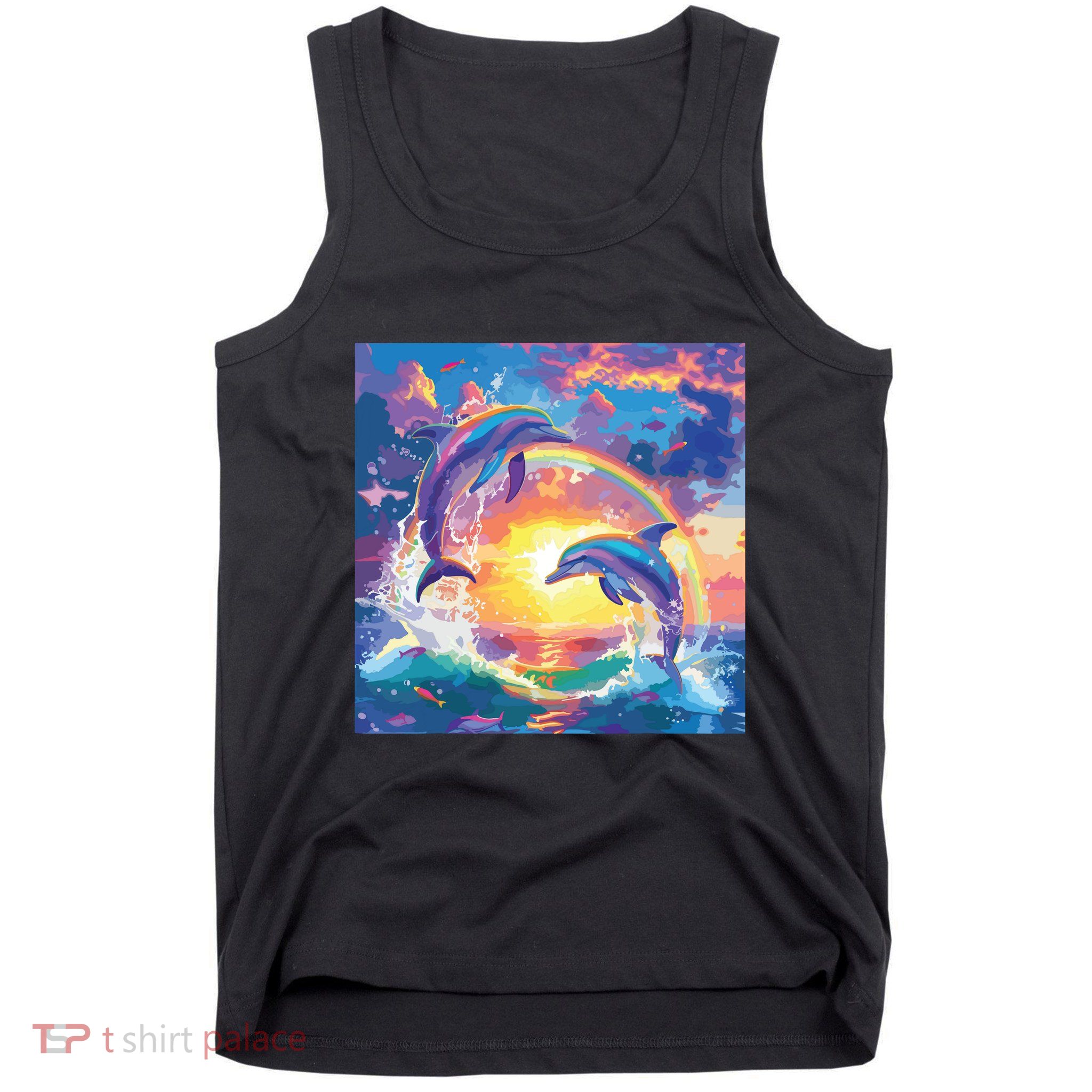 I Just Wanna Be Part Of Your Symphony Symphony Dolphin Meme Tank Top