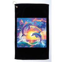 I Just Wanna Be Part Of Your Symphony Symphony Dolphin Meme Golf Towel