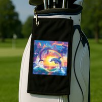 I Just Wanna Be Part Of Your Symphony Symphony Dolphin Meme Golf Towel