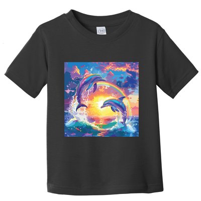 I Just Wanna Be Part Of Your Symphony Symphony Dolphin Meme Toddler T-Shirt