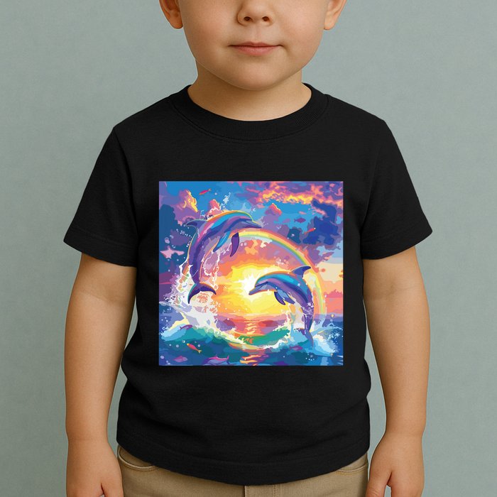 I Just Wanna Be Part Of Your Symphony Symphony Dolphin Meme Toddler T-Shirt