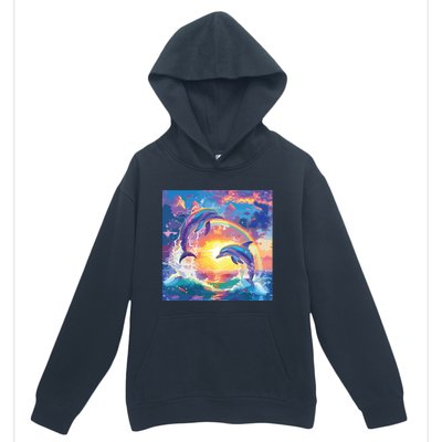 I Just Wanna Be Part Of Your Symphony Symphony Dolphin Meme Urban Pullover Hoodie