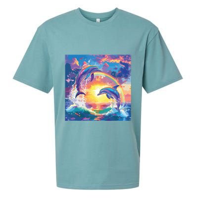 I Just Wanna Be Part Of Your Symphony Symphony Dolphin Meme Sueded Cloud Jersey T-Shirt